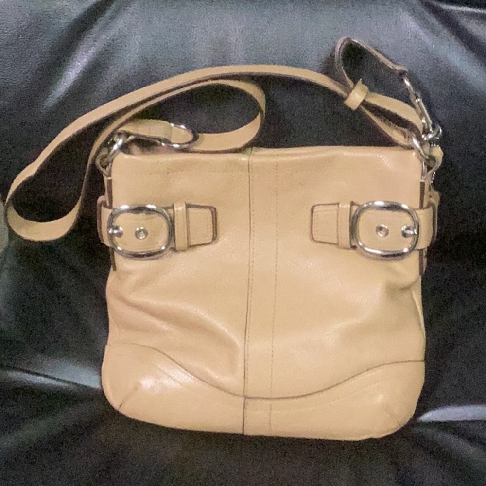 Coach Soho Vintage Leather Shoulder Bag